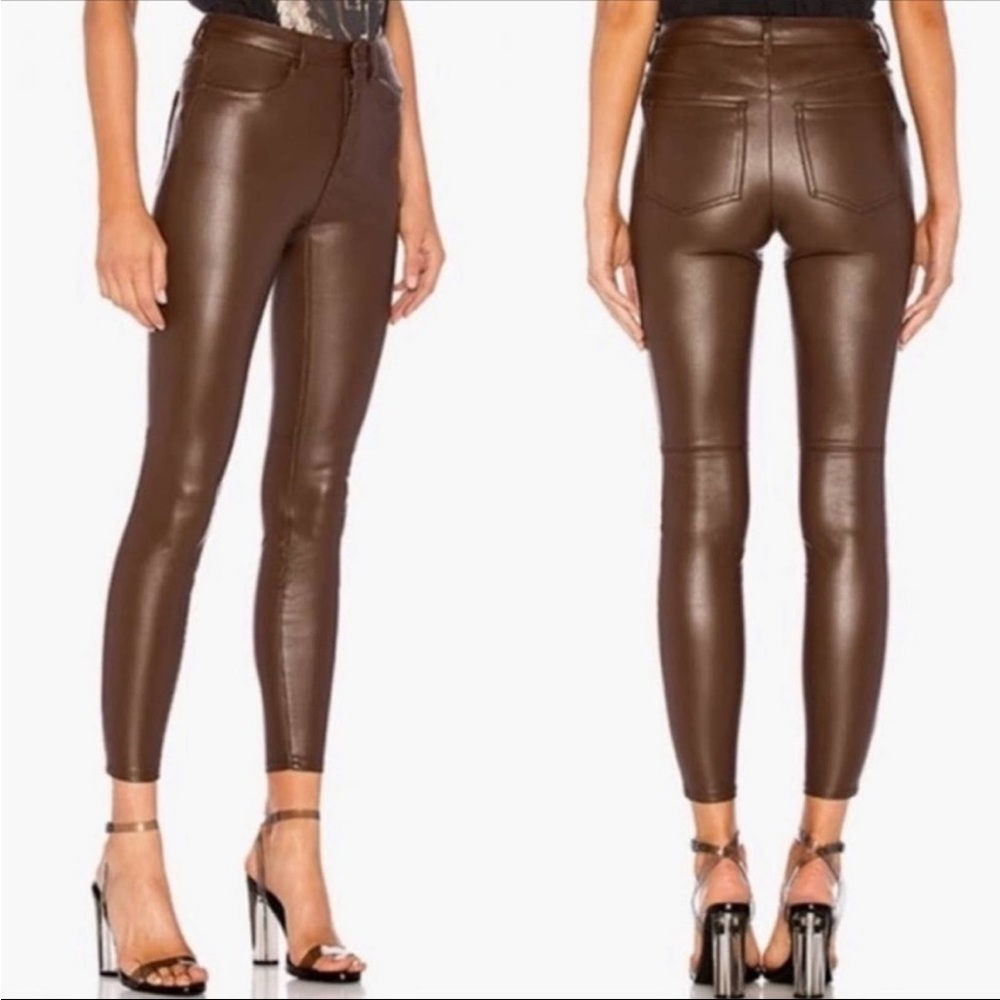 Lined vegan leather pants Free People - Picture 2 of 6